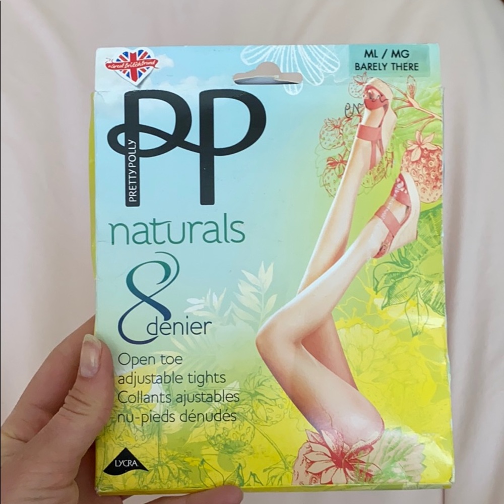 Pretty Polly hosier sheers (open toe)